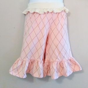 Like New Persnickety Pretty in Pink Bell Pants